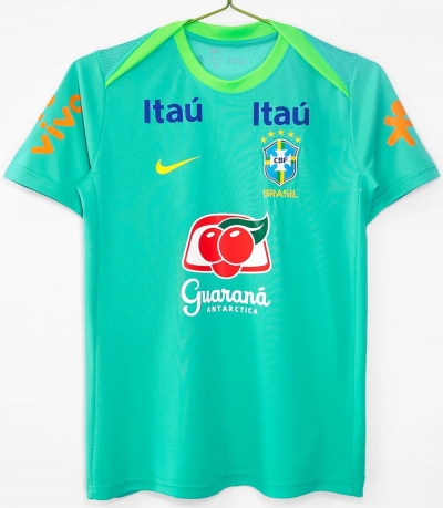 2024 Brazil green training shirt S-XXL